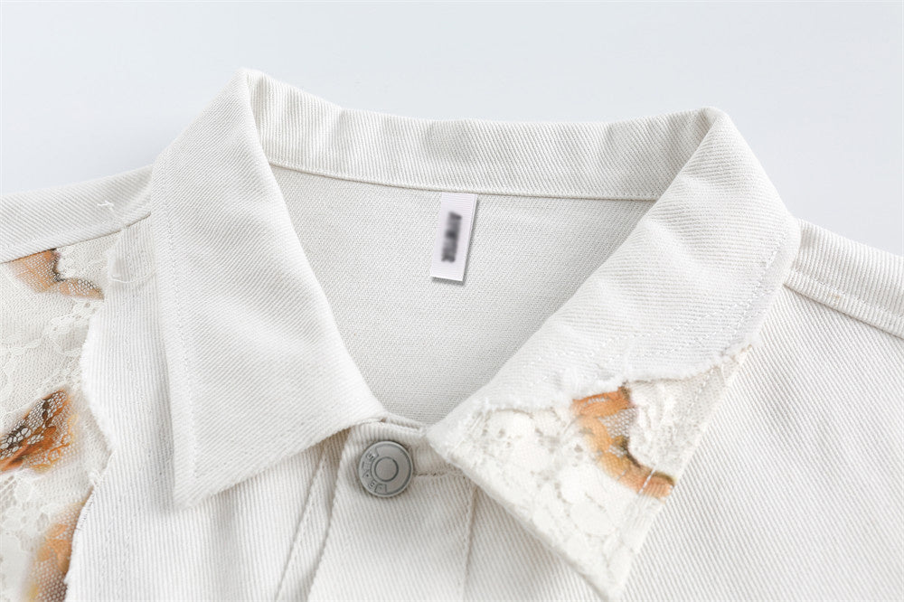 Veste en denim Vivatelle “Artemis” – style artistique et urbain