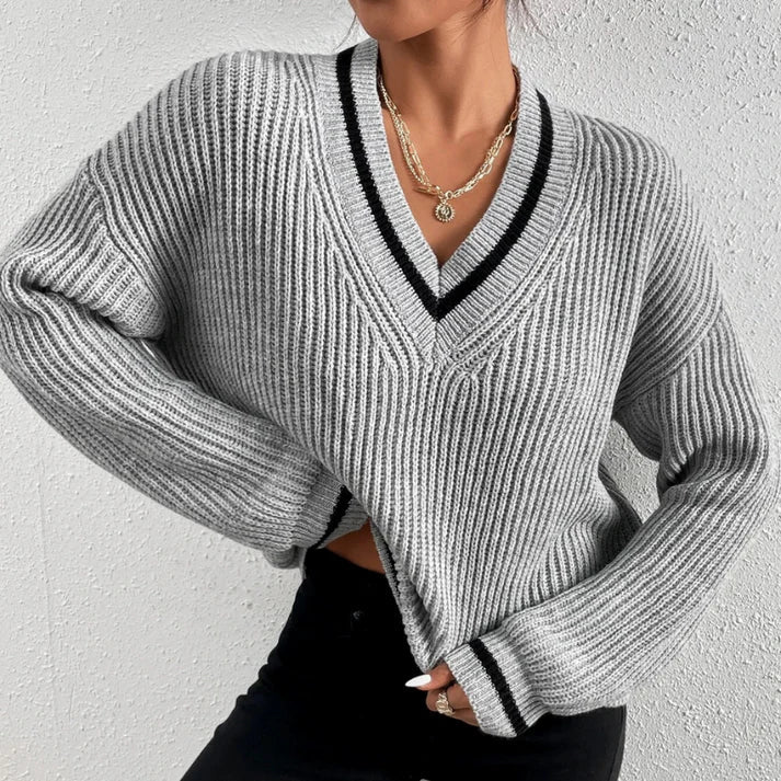 Pull Rayé Alice - Doux et Confortable