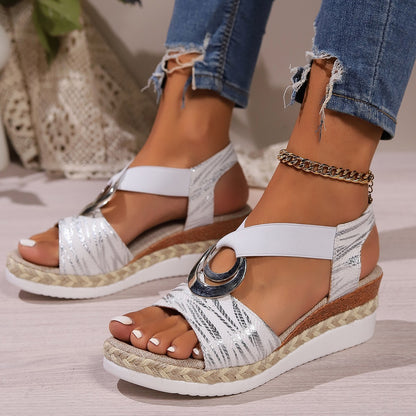 Luna™ | Sandales orthopédiques femme à maintien souple et design chic