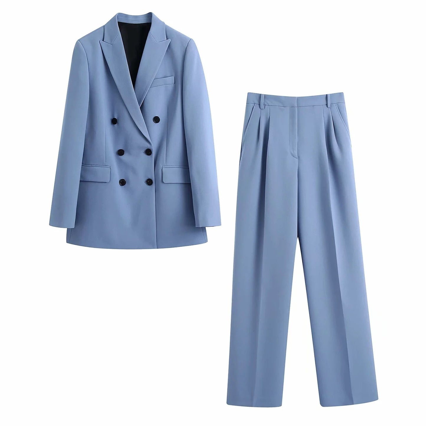 Tailleur femme Vivatelle “Élise” – double-boutonnage chic