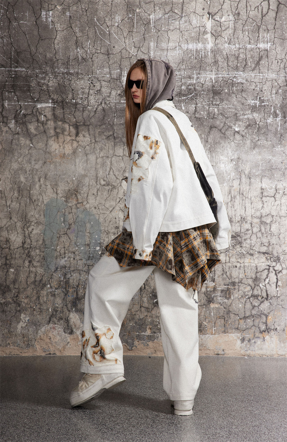 Veste en denim Vivatelle “Artemis” – style artistique et urbain