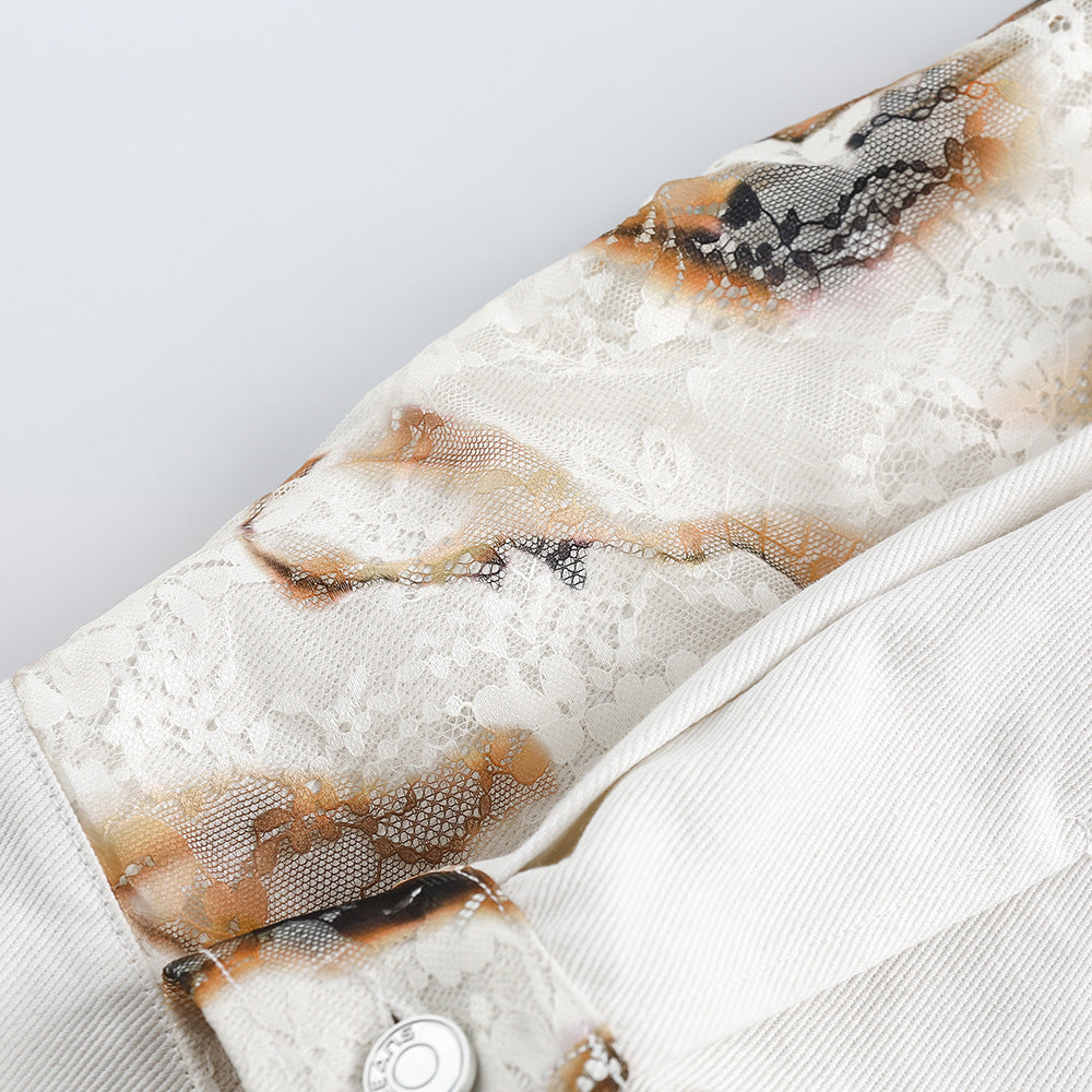 Veste en denim Vivatelle “Artemis” – style artistique et urbain