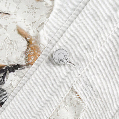 Veste en denim Vivatelle “Artemis” – style artistique et urbain