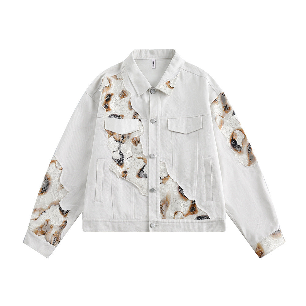 Veste en denim Vivatelle “Artemis” – style artistique et urbain