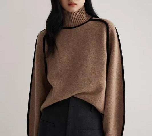 CLAIRE - ELEGANT TURTLENECK SWEATER